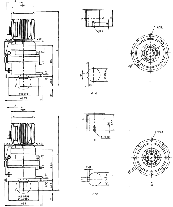 600ϵД[݆pٙCpʽγߴ(TDVM623/16TDVM623/18TVM624/16TVM624/18TVM625/17TVM625/19TDVM626/19TDVM627/19