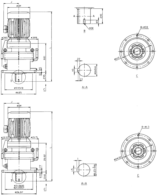 600ϵД[݆pٙCpʽγߴ(TDVM623/16TDVM623/18TVM624/16TVM624/18TVM625/17TVM625/19TDVM626/19TDVM627/19