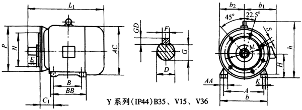 YϵУIP44B35V15V36ஐ늄(dng)C(j)μbߴ