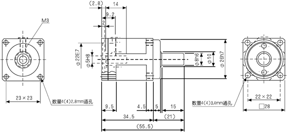 BRA系列球減速機(jī)